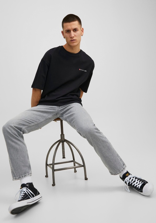 Jack & Jones Loose-fit-Jeans »JJICHRIS JJORIGINAL SBD 921 SN« Baumwolle, loose fit