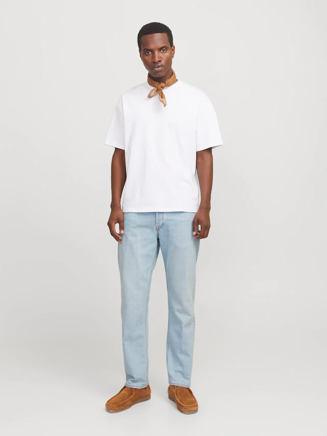 Jack & Jones Loose-fit-Jeans »JJICHRIS JJORIGINAL SBD 921 SN« Baumwolle, loose fit