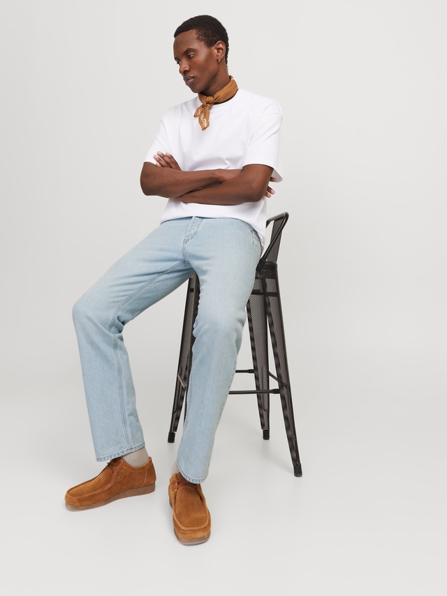 Jack & Jones Loose-fit-Jeans »JJICHRIS JJORIGINAL SBD 921 SN« Baumwolle, loose fit