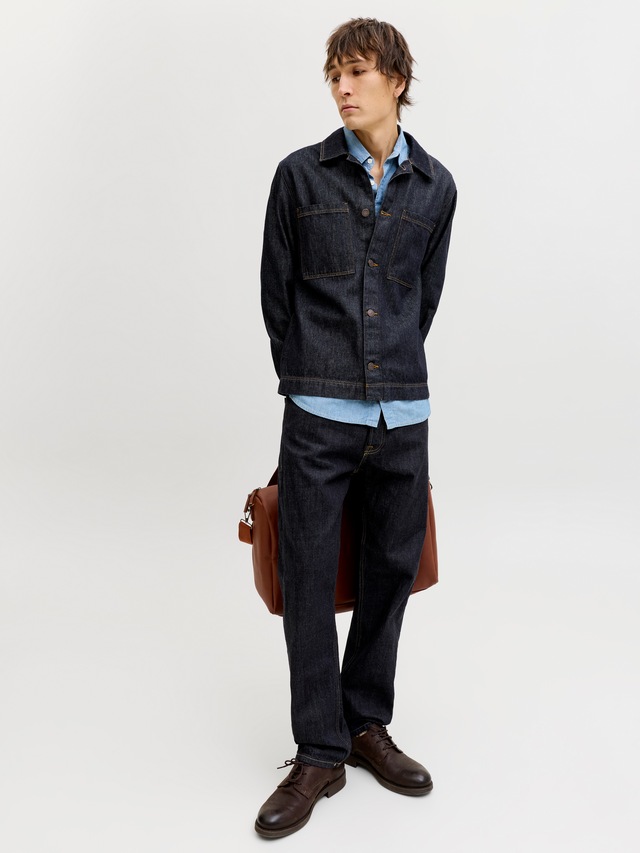 Jack & Jones Loose-fit-Jeans »JJICHRIS JJORIGINAL SBD 921 SN« Baumwolle, loose fit