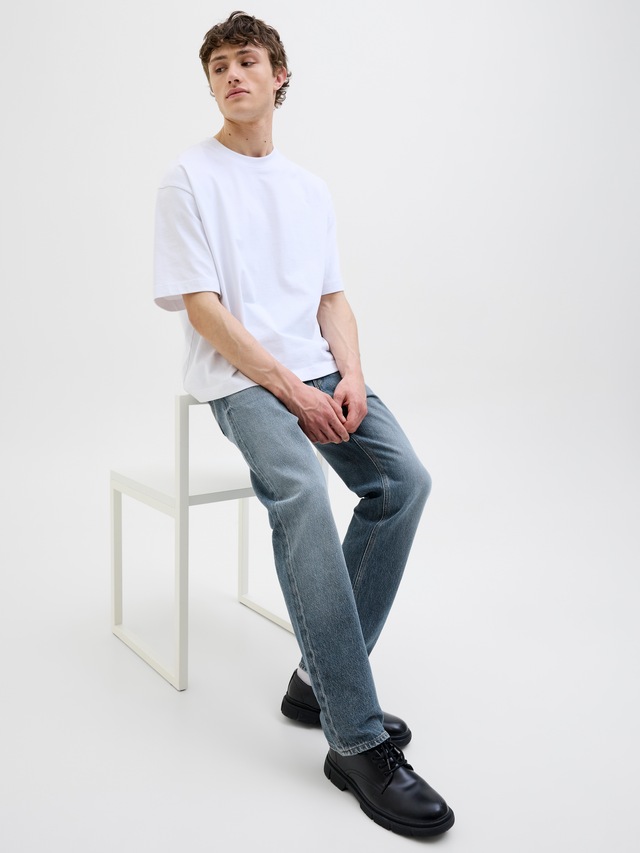 Jack & Jones Loose-fit-Jeans »JJICHRIS JJORIGINAL SBD 921 SN« Baumwolle, loose fit