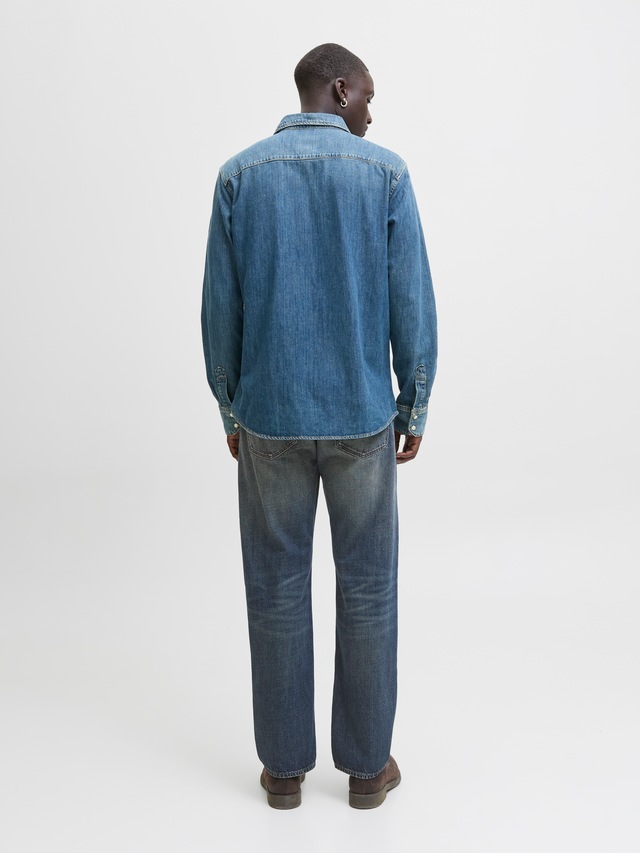 Jack & Jones Loose-fit-Jeans »JJICHRIS JJORIGINAL SBD 921 SN« Baumwolle, loose fit