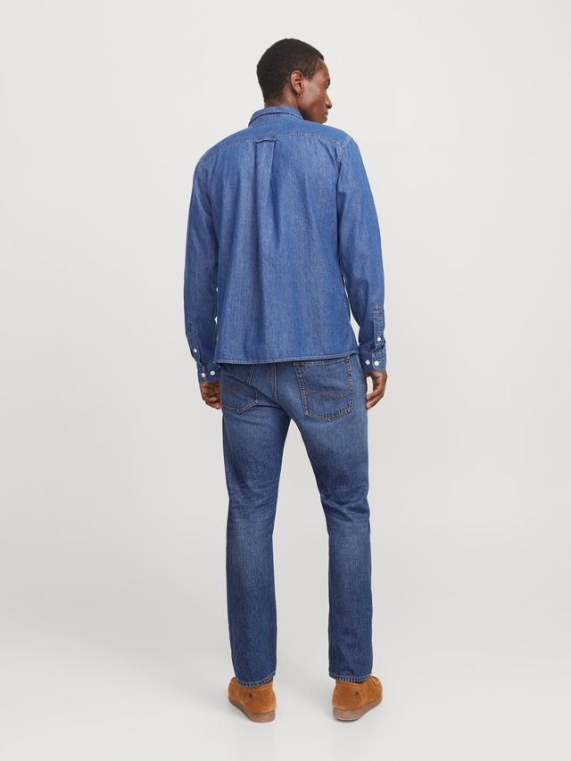 Jack & Jones Loose-fit-Jeans »JJICHRIS JJORIGINAL SBD 921 SN« Baumwolle, loose fit