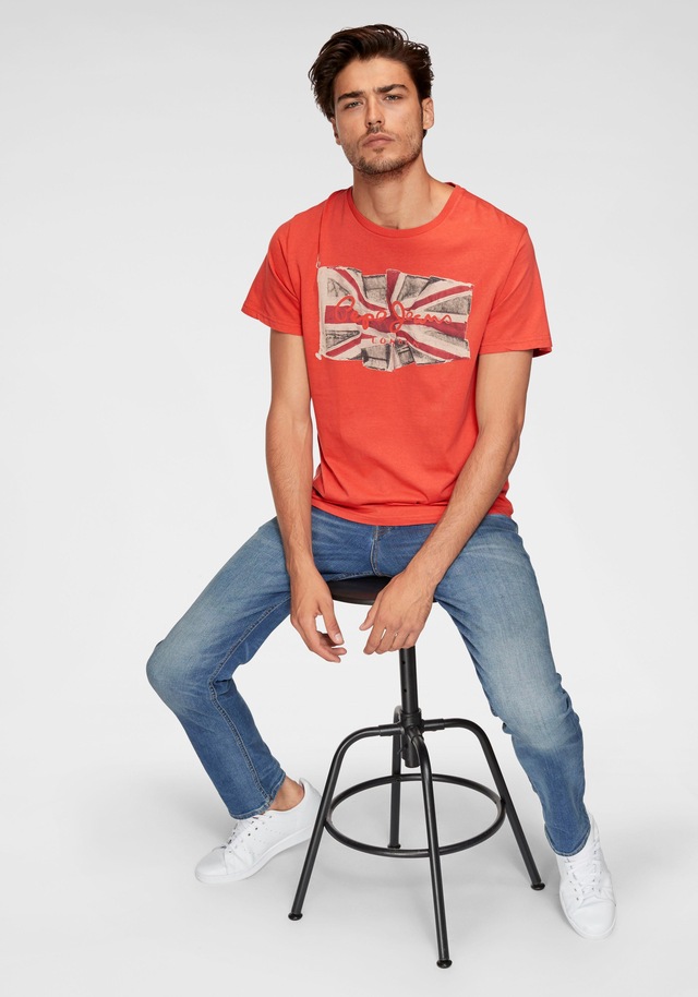 Jack & Jones Slim-fit-Jeans »JJITIM mit Waschung und praktischen Taschen« Abriebeffekte, modisch, slim fit, Denim