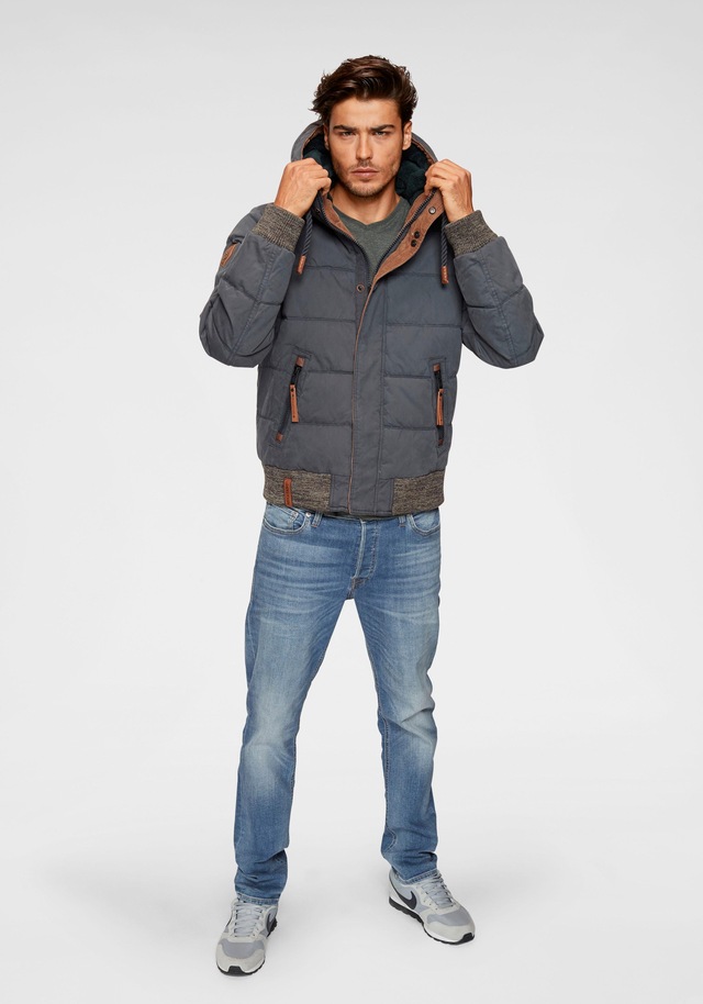 Jack & Jones Slim-fit-Jeans »JJITIM mit Waschung und praktischen Taschen« Abriebeffekte, modisch, slim fit, Denim