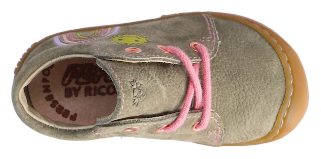 PEPINO by RICOSTA Lauflernschuh »MECKI« , Schnürschuh mit Lederinnenausstattung, Größenschablone zum Download