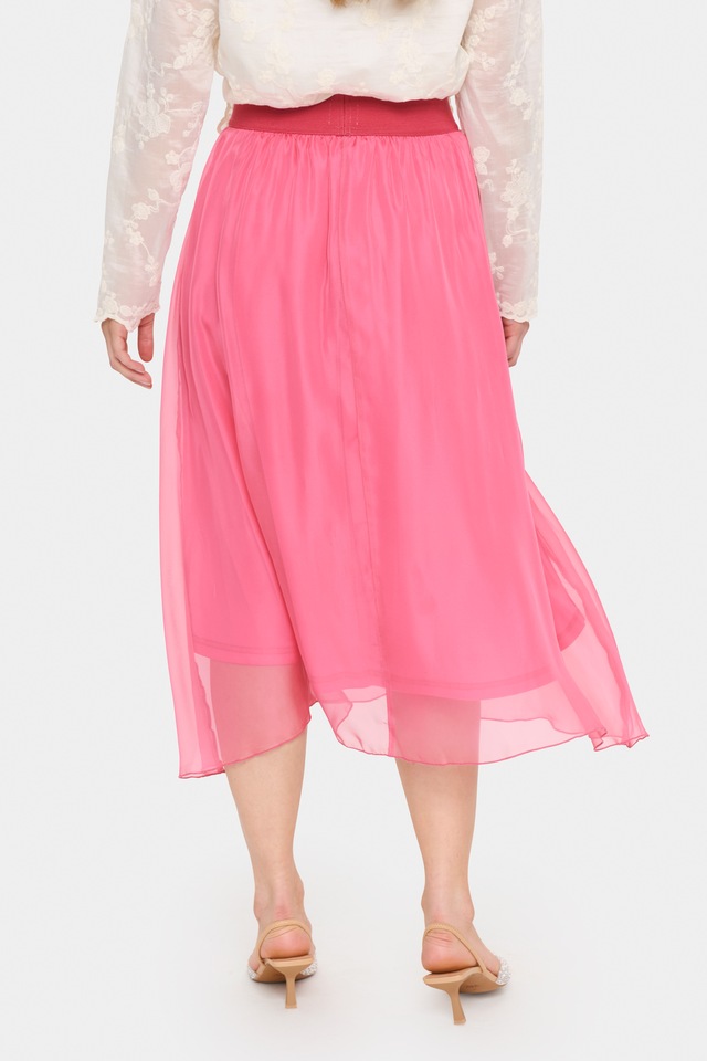 Saint Tropez Midirock »CoralSZ Skirt« aus Chiffon