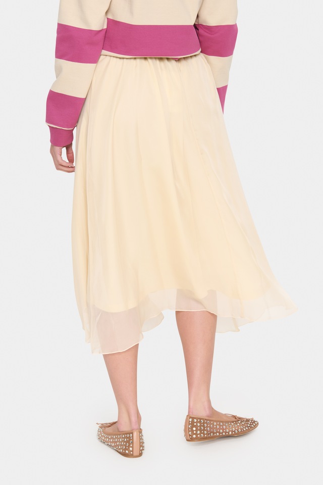 Saint Tropez Midirock »CoralSZ Skirt« aus Chiffon