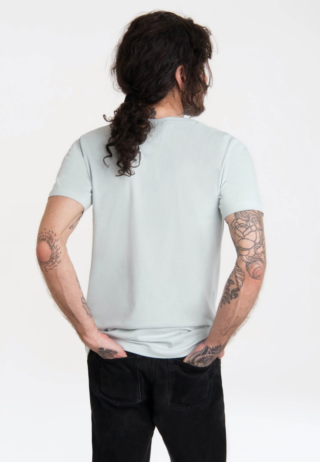 LOGOSHIRT T-Shirt »Sesamstraße - Krümelmonster Motorrad« mit lizenziertem Print