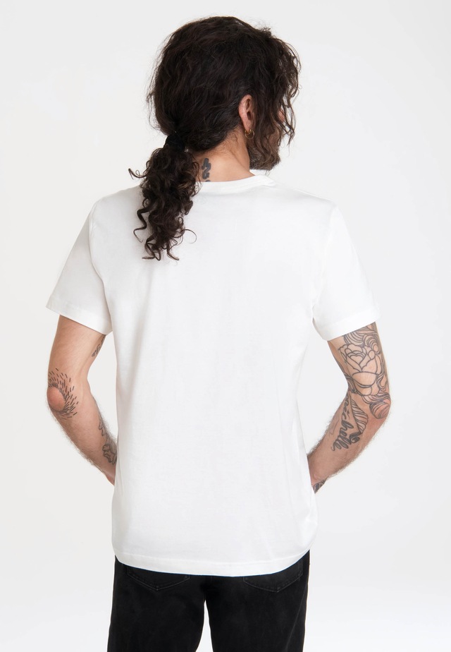 LOGOSHIRT T-Shirt »Sesamstraße - Krümelmonster Motorrad« mit lizenziertem Print