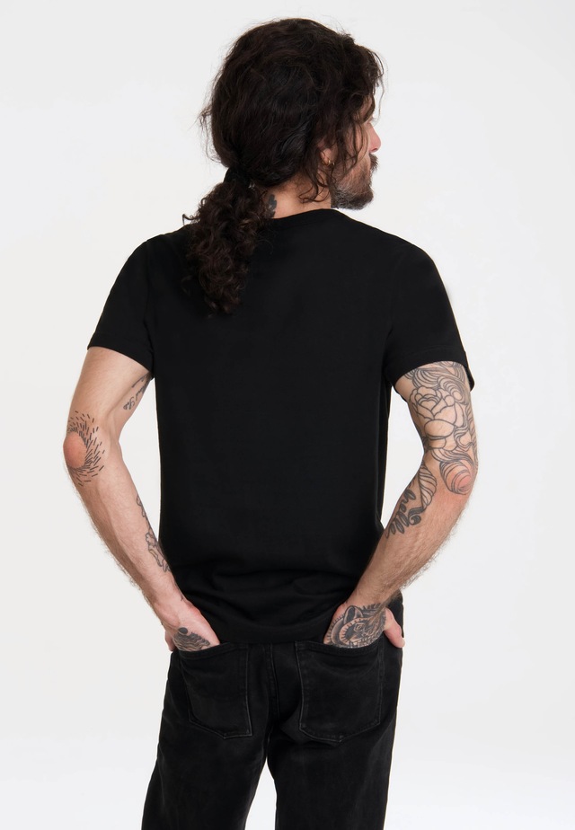 LOGOSHIRT T-Shirt »Sesamstraße - Krümelmonster Motorrad« mit lizenziertem Print