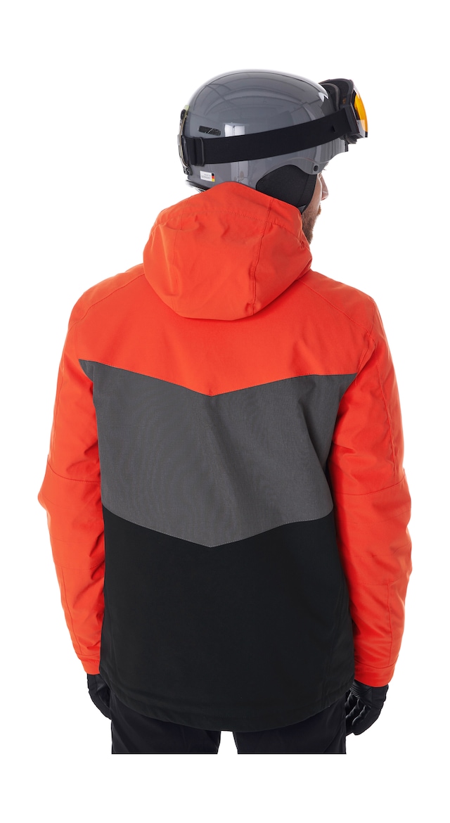 Killtec Skijacke »KSW 45 MN SKI JCKT« Trendige, wasserdichte Skijacke mit abnehmbarer Kapuze und Schneefang