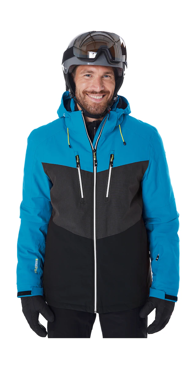 Killtec Skijacke »KSW 45 MN SKI JCKT« Trendige, wasserdichte Skijacke mit abnehmbarer Kapuze und Schneefang