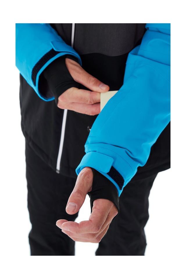 Killtec Skijacke »KSW 45 MN SKI JCKT« Trendige, wasserdichte Skijacke mit abnehmbarer Kapuze und Schneefang