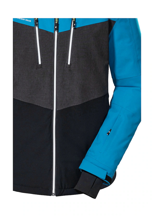 Killtec Skijacke »KSW 45 MN SKI JCKT« Trendige, wasserdichte Skijacke mit abnehmbarer Kapuze und Schneefang