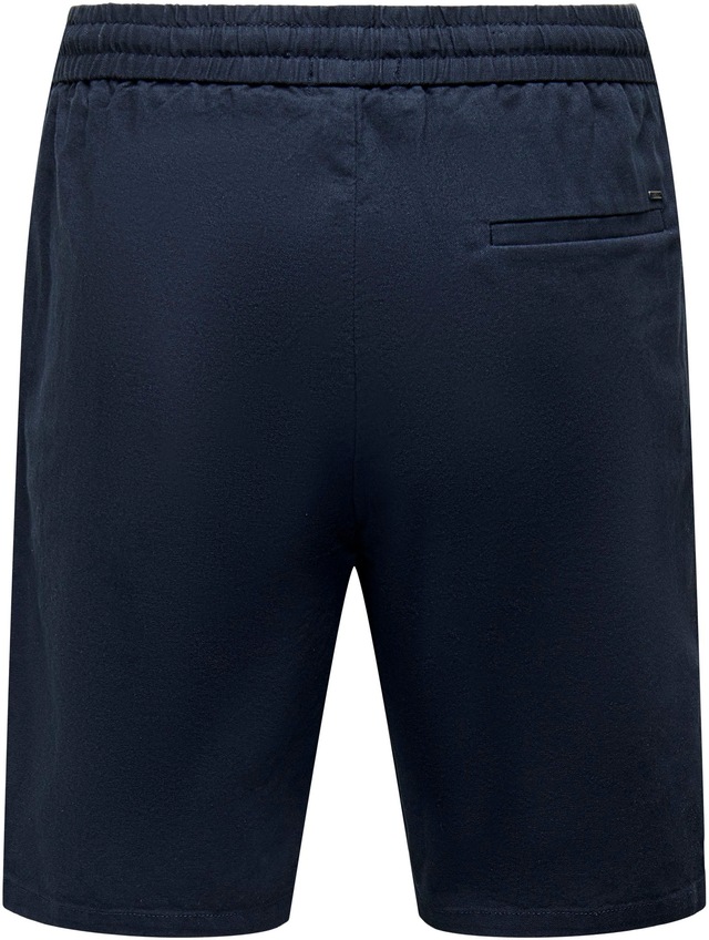 ONLY & SONS Shorts »ONSLINUS 0007 COT LIN SHORTS NOOS« Baumwolle mit Leinen, normal geschnitten