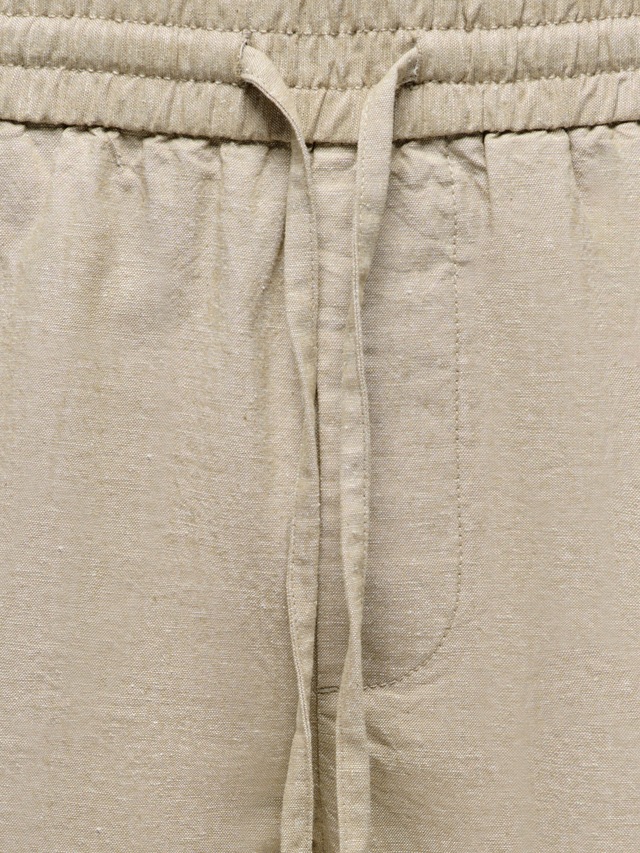 ONLY & SONS Shorts »ONSLINUS 0007 COT LIN SHORTS NOOS« Baumwolle mit Leinen, normal geschnitten