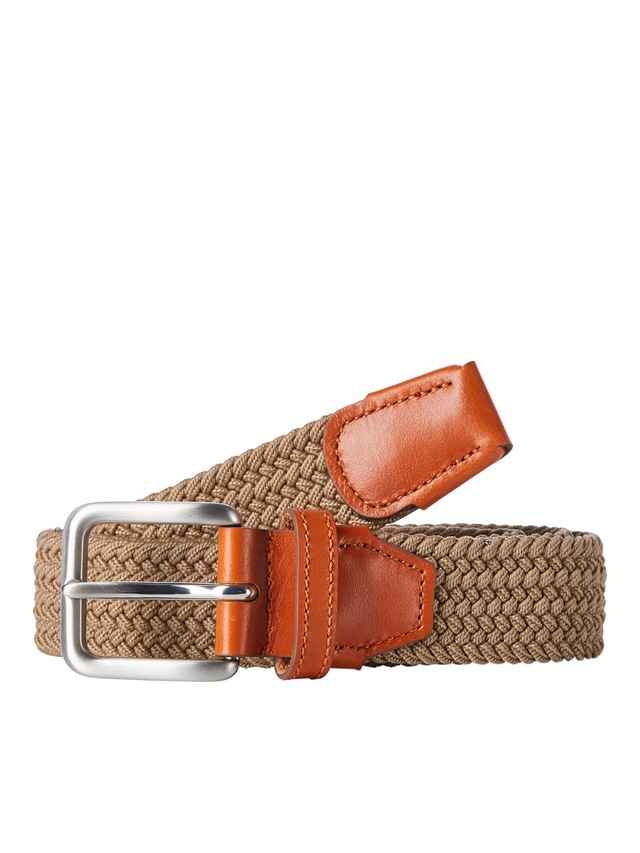 Jack & Jones Stretchgürtel »JACSPRING WOVEN BELT NOOS« Materialmix, verschiedene Längen