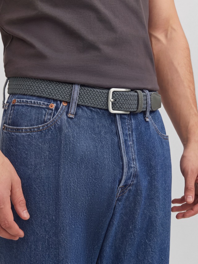 Jack & Jones Stretchgürtel »JACSPRING WOVEN BELT NOOS« Materialmix, verschiedene Längen