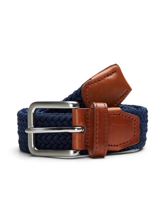 Jack & Jones Stretchgürtel »JACSPRING WOVEN BELT NOOS« Materialmix, verschiedene Längen