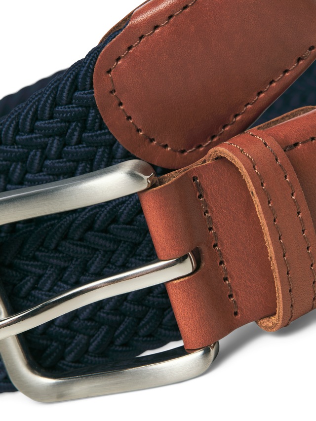 Jack & Jones Stretchgürtel »JACSPRING WOVEN BELT NOOS« Materialmix, verschiedene Längen