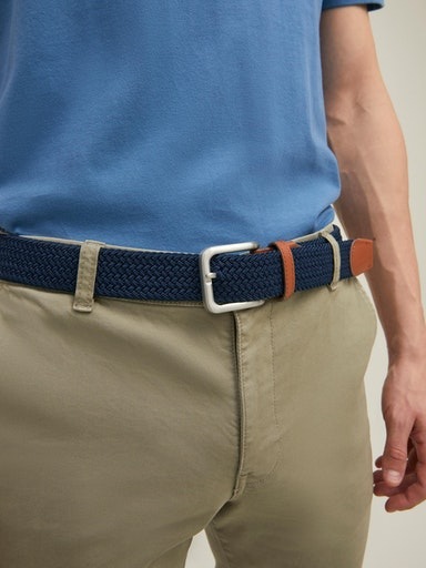 Jack & Jones Stretchgürtel »JACSPRING WOVEN BELT NOOS« Materialmix, verschiedene Längen