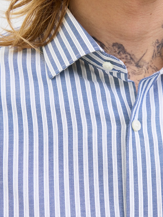 Jack & Jones Langarmhemd »JPRBLAPARKER Slim Fit Hemd, atmungsaktiv, ideal für den Alltag« Baumwolle, slim fit