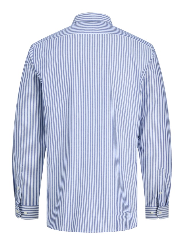 Jack & Jones Langarmhemd »JPRBLAPARKER Slim Fit Hemd, atmungsaktiv, ideal für den Alltag« Baumwolle, slim fit