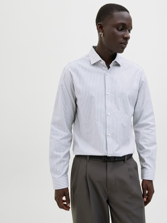 Jack & Jones Langarmhemd »JPRBLAPARKER Slim Fit Hemd, atmungsaktiv, ideal für den Alltag« Baumwolle, slim fit