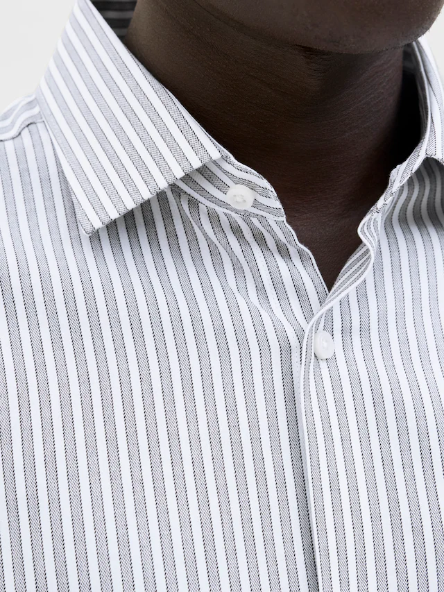 Jack & Jones Langarmhemd »JPRBLAPARKER Slim Fit Hemd, atmungsaktiv, ideal für den Alltag« Baumwolle, slim fit