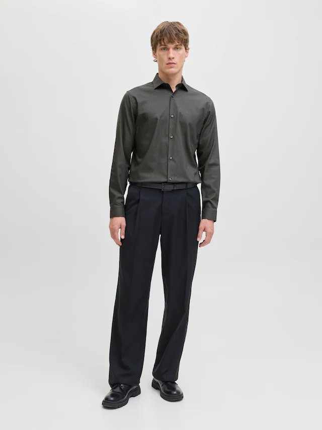 Jack & Jones Langarmhemd »JPRBLAPARKER Slim Fit Hemd, atmungsaktiv, ideal für den Alltag« Baumwolle, slim fit