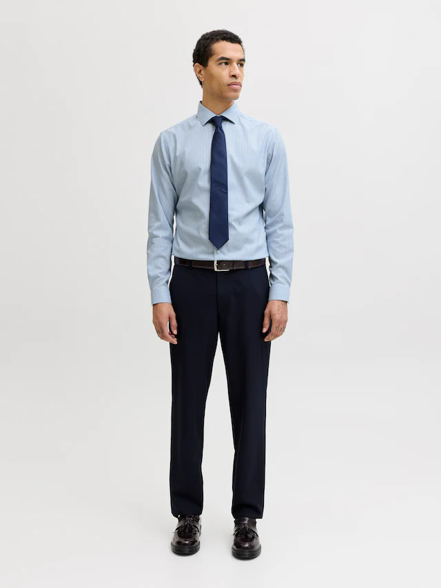 Jack & Jones Langarmhemd »JPRBLAPARKER Slim Fit Hemd, atmungsaktiv, ideal für den Alltag« Baumwolle, slim fit