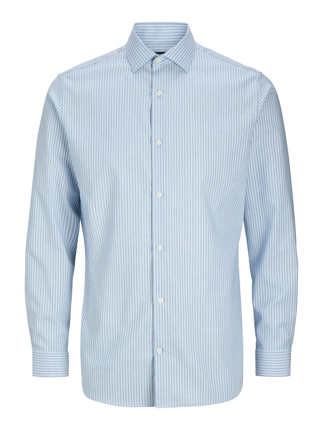 Jack & Jones Langarmhemd »JPRBLAPARKER Slim Fit Hemd, atmungsaktiv, ideal für den Alltag« Baumwolle, slim fit