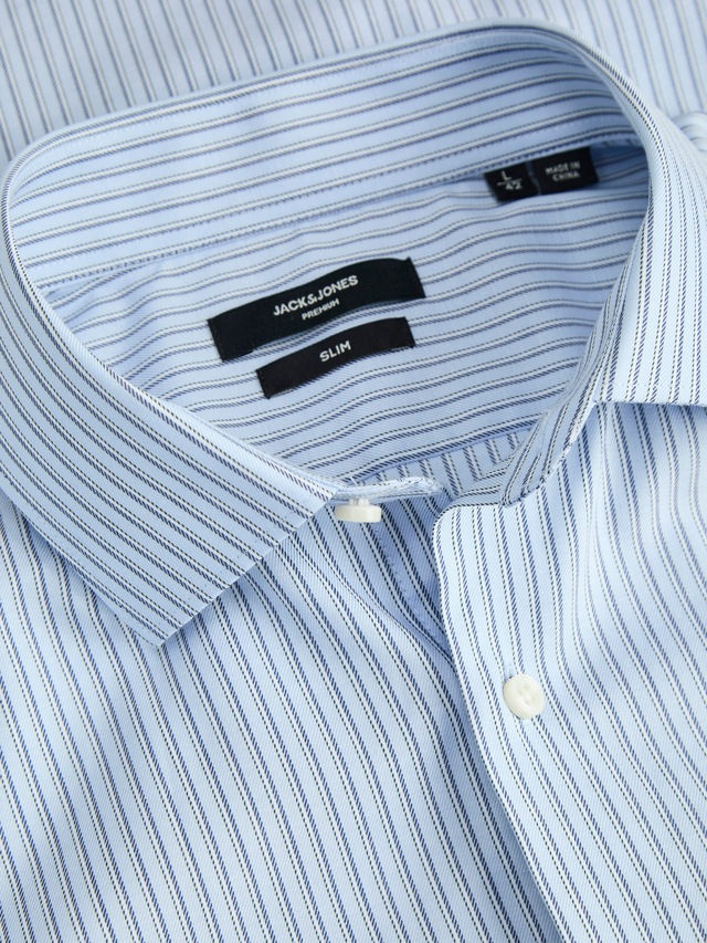 Jack & Jones Langarmhemd »JPRBLAPARKER Slim Fit Hemd, atmungsaktiv, ideal für den Alltag« Baumwolle, slim fit