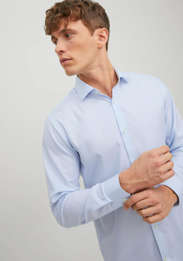 Jack & Jones Langarmhemd »JPRBLAPARKER Slim Fit Hemd, atmungsaktiv, ideal für den Alltag« Baumwolle, slim fit