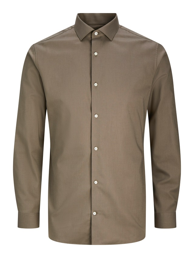Jack & Jones Langarmhemd »JPRBLAPARKER Slim Fit Hemd, atmungsaktiv, ideal für den Alltag« Baumwolle, slim fit