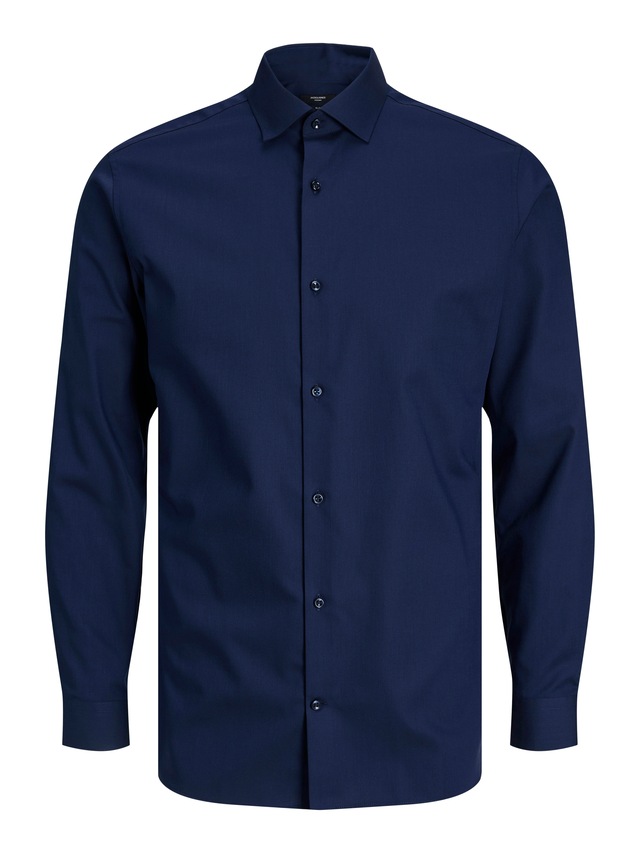 Jack & Jones Langarmhemd »JPRBLAPARKER Slim Fit Hemd, atmungsaktiv, ideal für den Alltag« Baumwolle, slim fit