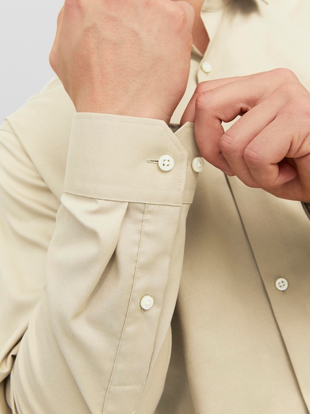 Jack & Jones Langarmhemd »JPRBLAPARKER Slim Fit Hemd, atmungsaktiv, ideal für den Alltag« Baumwolle, slim fit