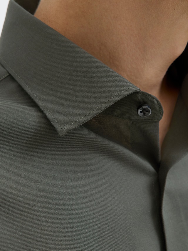 Jack & Jones Langarmhemd »JPRBLAPARKER Slim Fit Hemd, atmungsaktiv, ideal für den Alltag« Baumwolle, slim fit