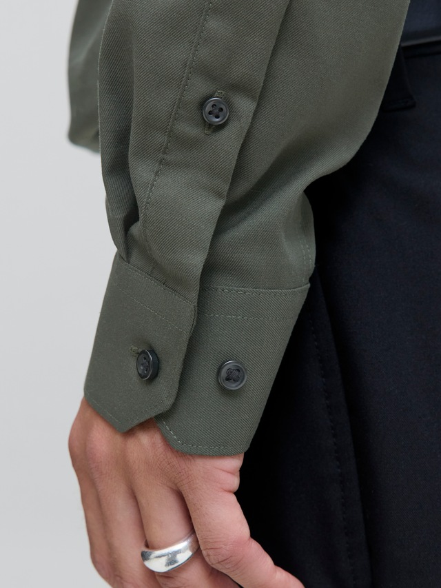 Jack & Jones Langarmhemd »JPRBLAPARKER Slim Fit Hemd, atmungsaktiv, ideal für den Alltag« Baumwolle, slim fit
