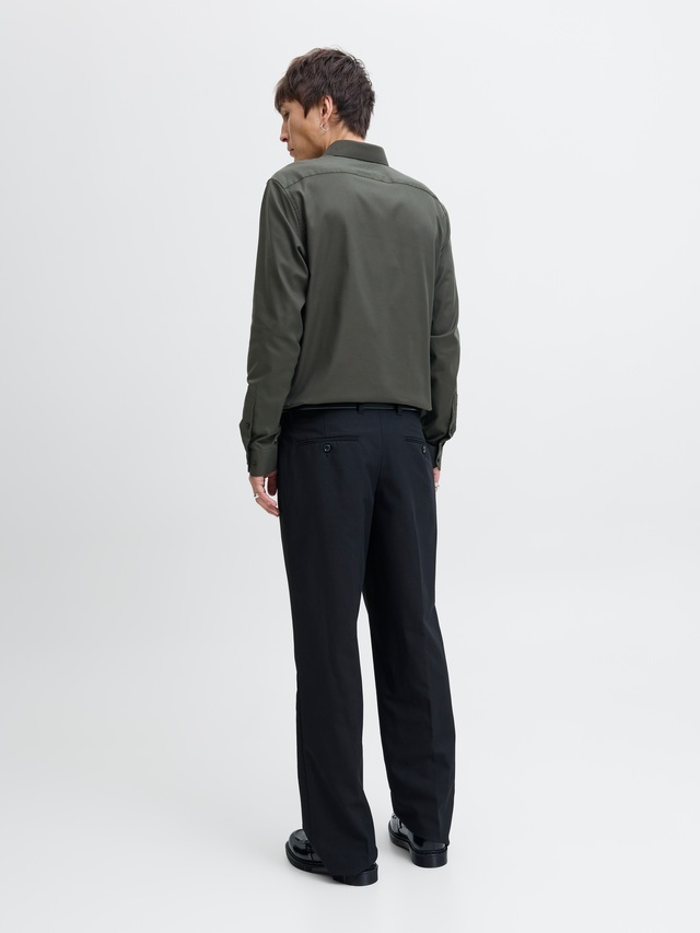 Jack & Jones Langarmhemd »JPRBLAPARKER Slim Fit Hemd, atmungsaktiv, ideal für den Alltag« Baumwolle, slim fit
