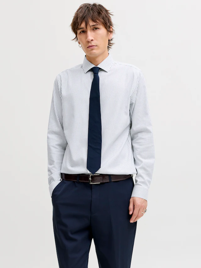 Jack & Jones Langarmhemd »JPRBLAPARKER Slim Fit Hemd, atmungsaktiv, ideal für den Alltag« Baumwolle, slim fit