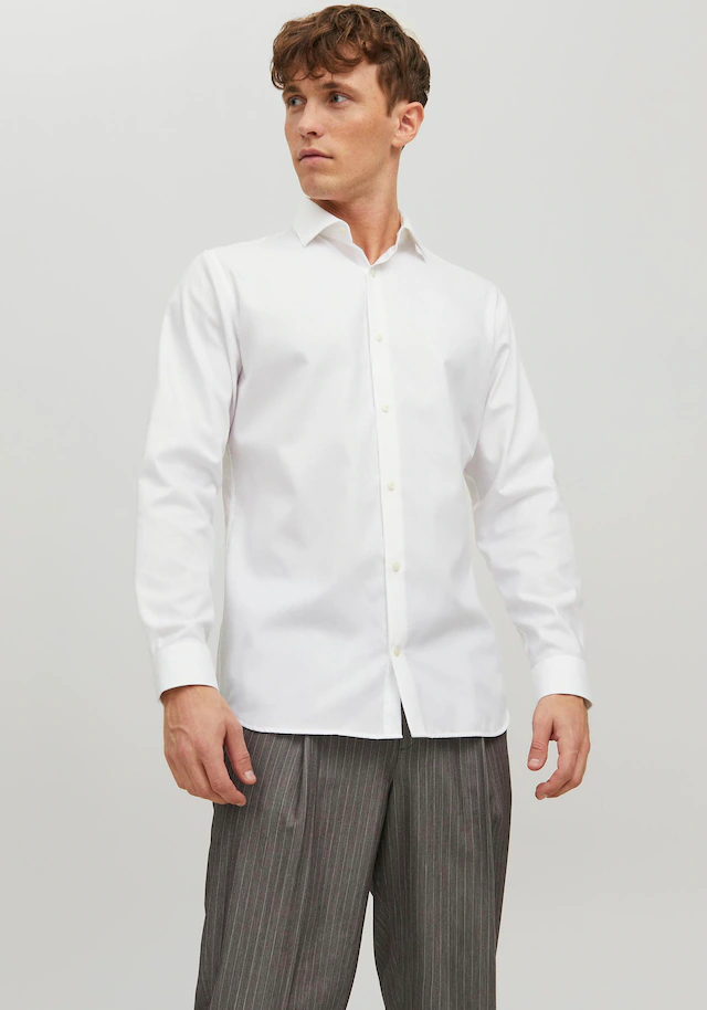 Jack & Jones Langarmhemd »JPRBLAPARKER Slim Fit Hemd, atmungsaktiv, ideal für den Alltag« Baumwolle, slim fit