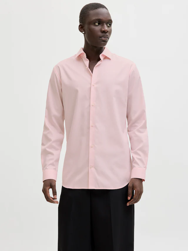 Jack & Jones Langarmhemd »JPRBLAPARKER Slim Fit Hemd, atmungsaktiv, ideal für den Alltag« Baumwolle, slim fit