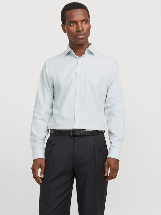 Jack & Jones Langarmhemd »JPRBLAPARKER Slim Fit Hemd, atmungsaktiv, ideal für den Alltag« Baumwolle, slim fit