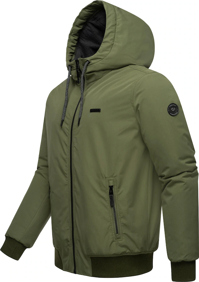 Ragwear Winterjacke »Maddy« mit Kapuze stylische Herren Outdoorjacke mit großer Kapuze
