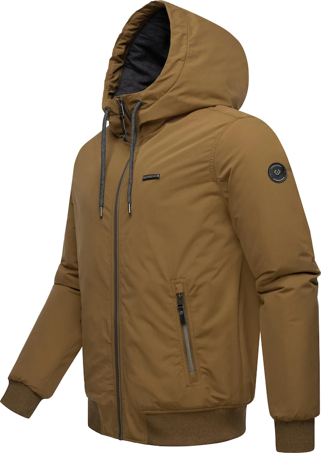 Ragwear Winterjacke »Maddy« mit Kapuze stylische Herren Outdoorjacke mit großer Kapuze