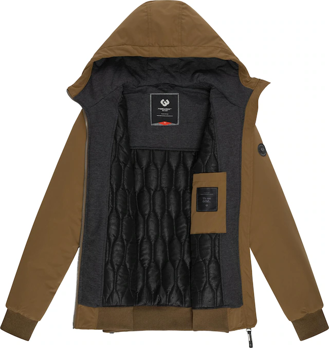 Ragwear Winterjacke »Maddy« mit Kapuze stylische Herren Outdoorjacke mit großer Kapuze