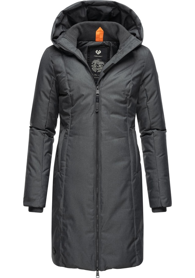 Ragwear Wintermantel »Amarri« Wasserdichter Winterparka mit großer Kapuze