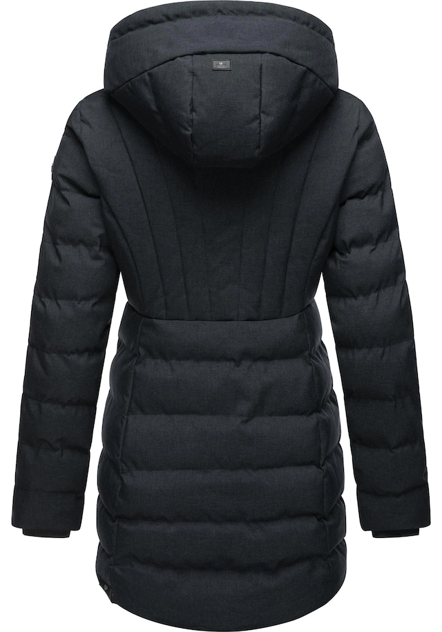 Ragwear Kurzmantel »Ashanta« Wasserdichter Winterparka mit gefütterter Kapuze